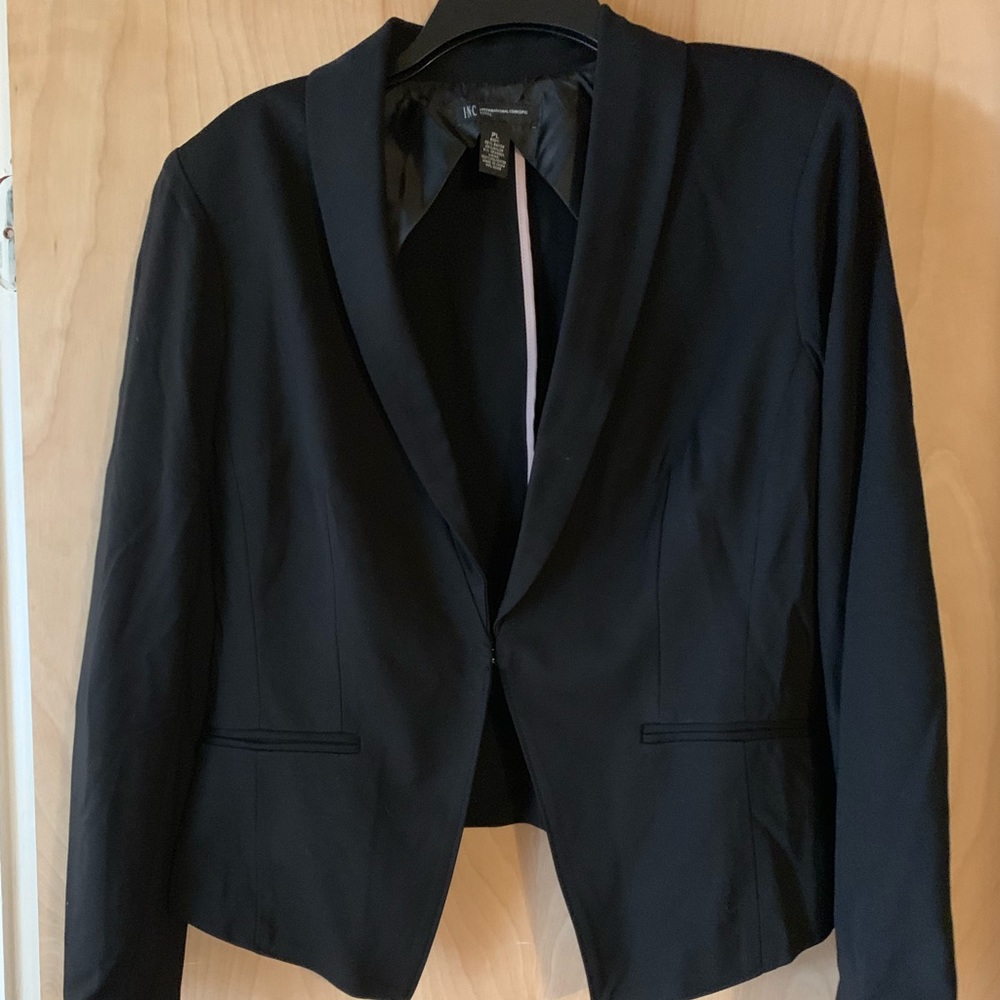 INC Petite Large Black Blazer